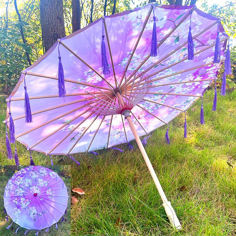 82 см Китайский Стиль Антикварный Масляный Бумажный Зонт Многоцветный Детский Декоративный Зонт Костюмы Фотографический Зонт
