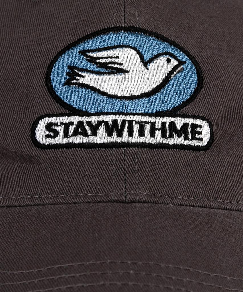 Парик Stay With Me Washed Бейсболка - Угольный