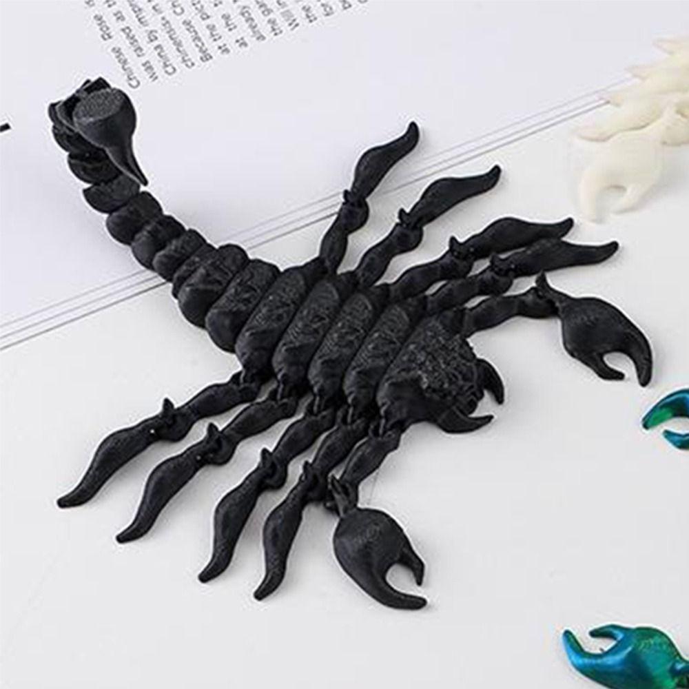 Articulated 3D Printed Simulation Toy Creative Animal Simulation Model Model Display