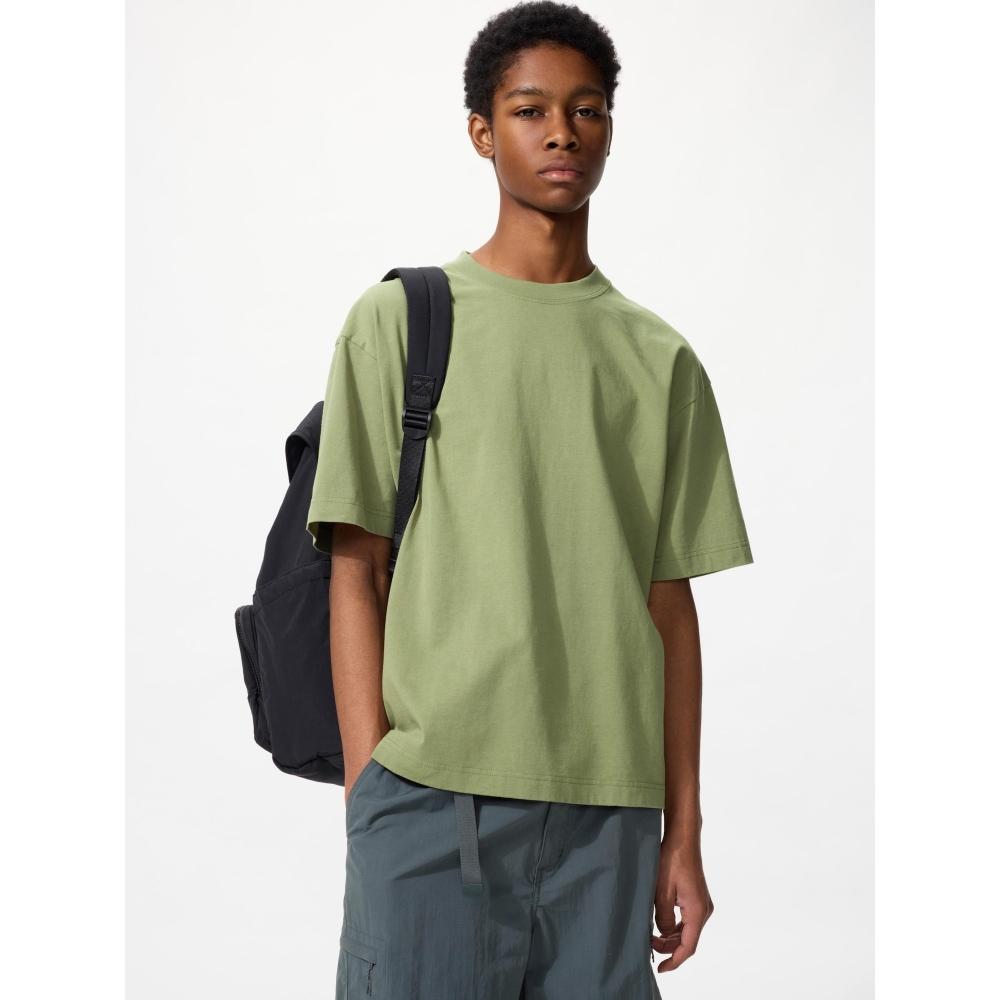 Uniqlo Японская боксерская укороченная футболка