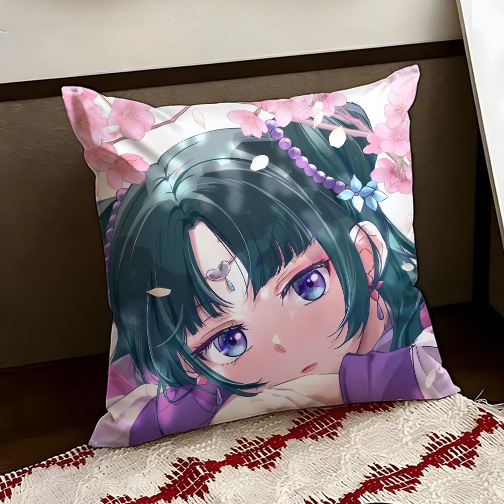 The AApothecary Diaries Anime Cushion Cover Reversible Soft Durable Pillow Cover Home  Car MultiScene Use for Daily Comfort