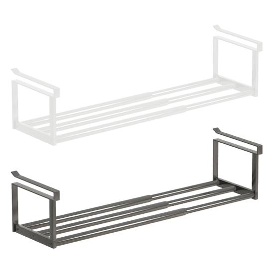 Yousheng Телескопическая обувная полка Углеродистая сталь Подвесная полка для обуви Многофункциональный Вертикальный органайзер для обуви без сверления