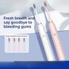 Электрическая зубная щетка Водонепроницаемая зубная щетка с мягкой щетиной для мытья тела для взрослых домашняя перезаряжаемая зубная щетка
