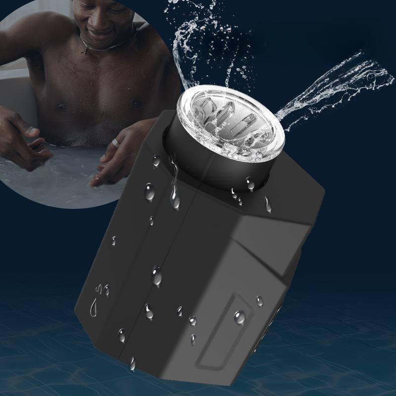 Мужской автоматический телескопический вращающийся мастурбатор Airplane Cup, водонепроницаемый мастурбатор для взрослых, секс-игрушки, полностью автоматический