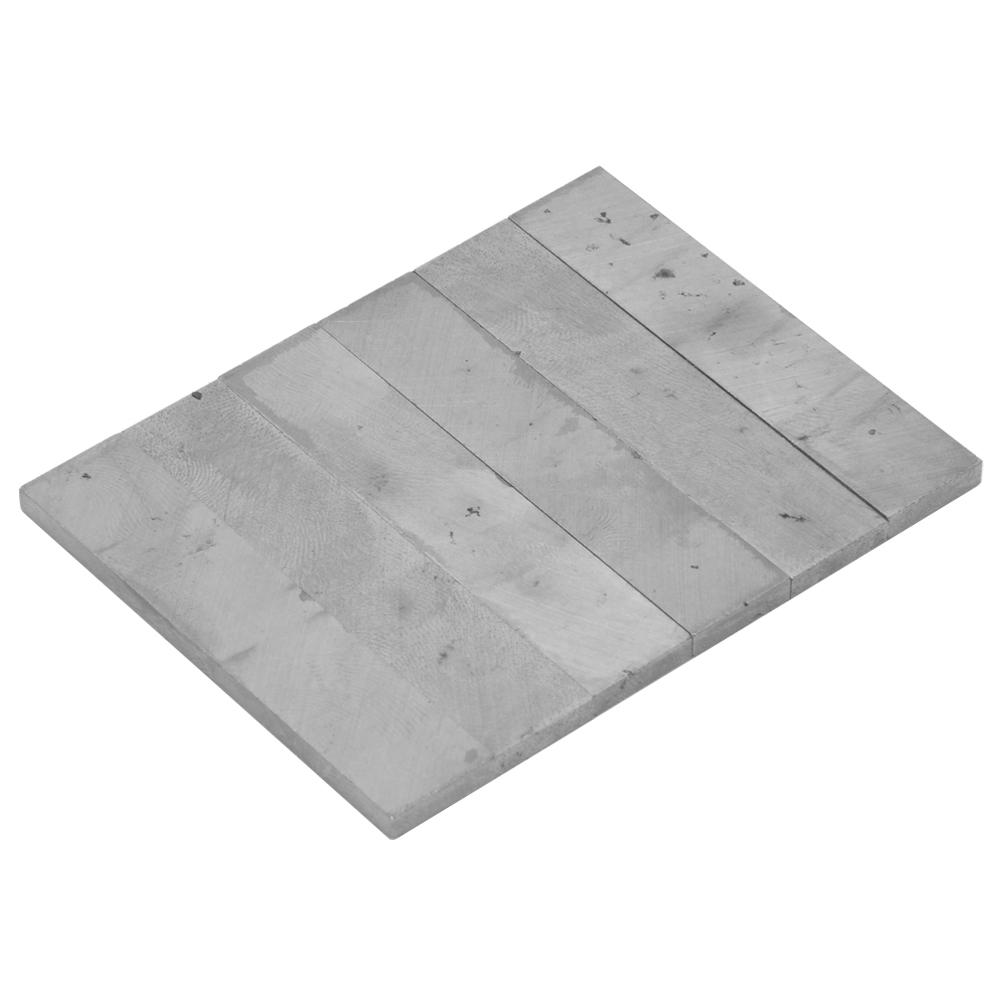 6Pcs Pickup Bar Magnet Silver Alnico 5 Replaceable Kits Musical Instrument Accessories