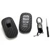 2021 Civic Key Case, Binge, Key Case, TPU Key Cover, Honda Key Holder, Venge, VEZEL 2021 Civic, Carbon Black
