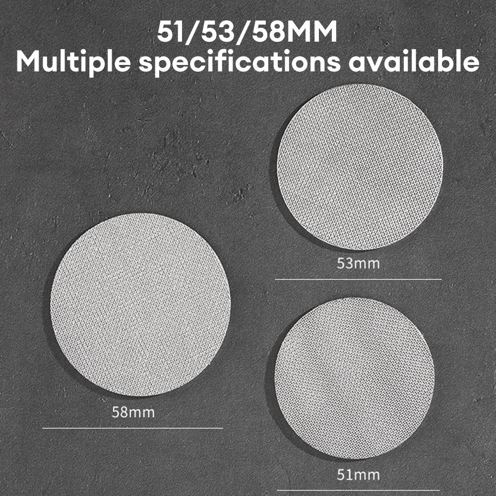 Heat Resistant Reusable Coffee Filter 51/53/58 Mm Coffee Filter Screen Espresso Machine