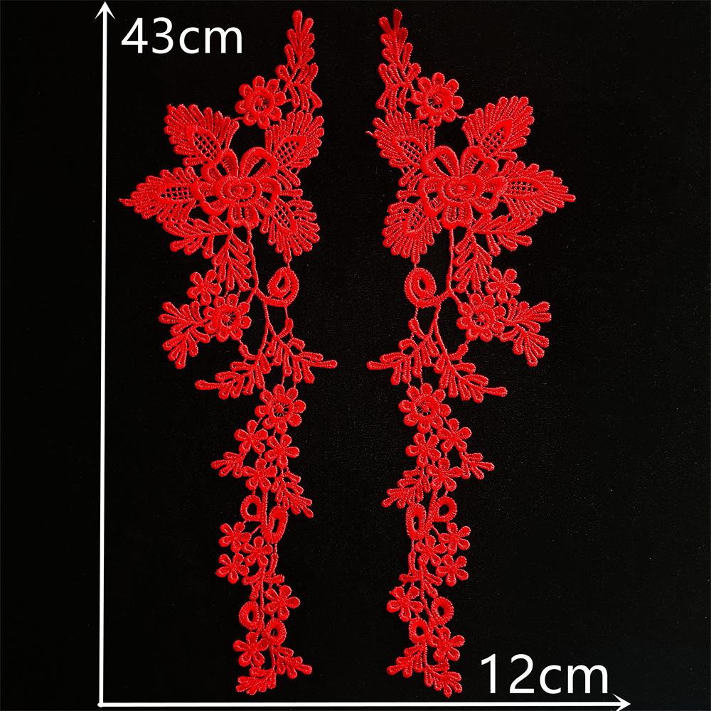High Quality Polyester Flower Embroidery Diy Lace Lace Collar Decoration Sewing Clothes Hat Bag Accessories