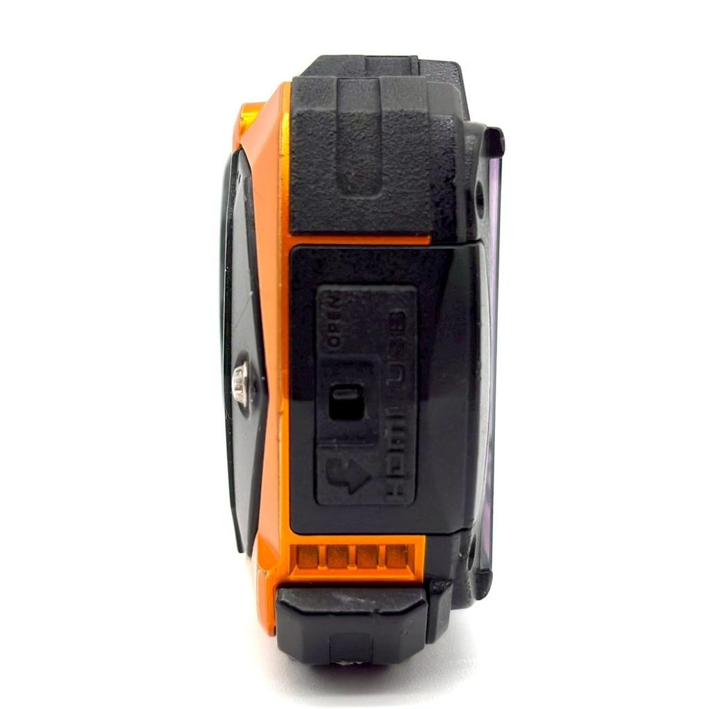 RICOH Waterproof Digital Waterproof To Shockproof To To RICOH OR 04581 WG-50 Camera, Orange, 14m, 1.6m, Cold-resistant -10°C, WG-50