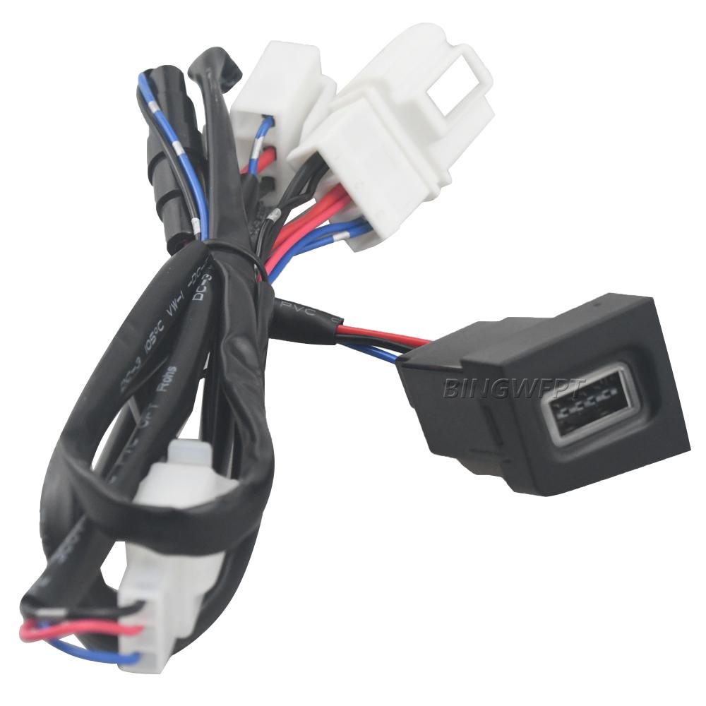 1 шт. Автомобильное зарядное устройство QC3.0 Быстрая зарядка USB-розетка Адаптер питания для телефона Для Volkswagen CC 2011 2012 Magotan B6
