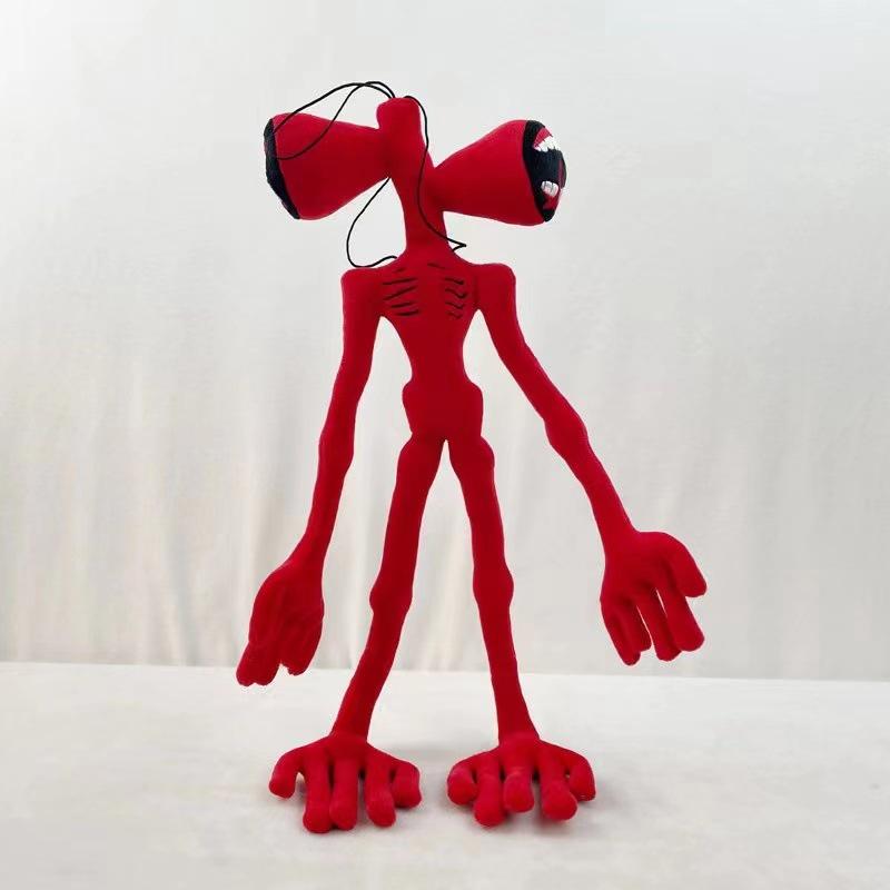 Плюшевая игрушка Голова Сирены 21,6 дюйма, мягкая набивная кукла, идеально подходит для фанатов ужасов и коллекционеров