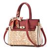 Contemporary Large Pu Handbag For Women With Spacious Interior And Zipper Pockets