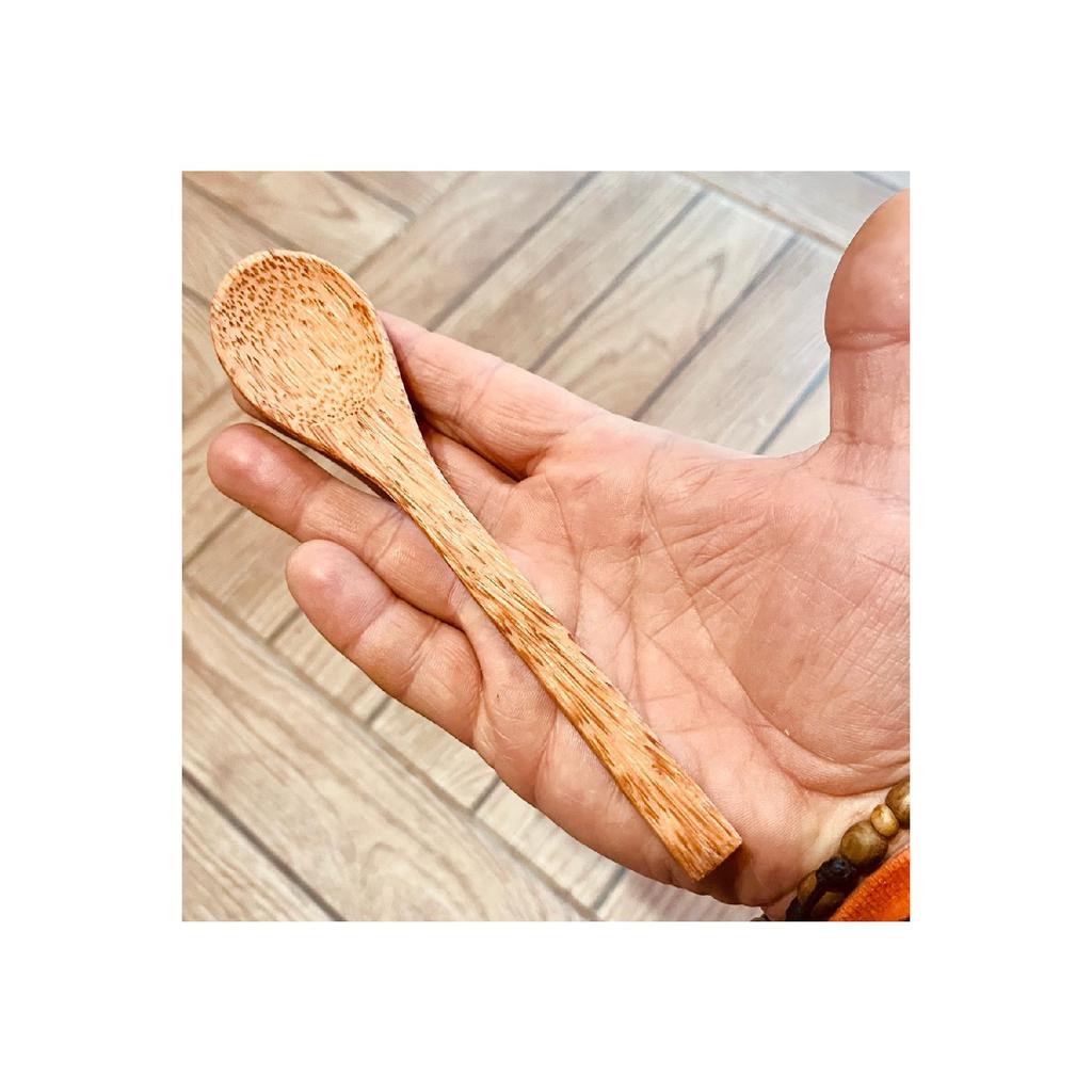 Natural Handmade Children's Tablespoon Wooden Single Wooden Spoon (16*4cm)