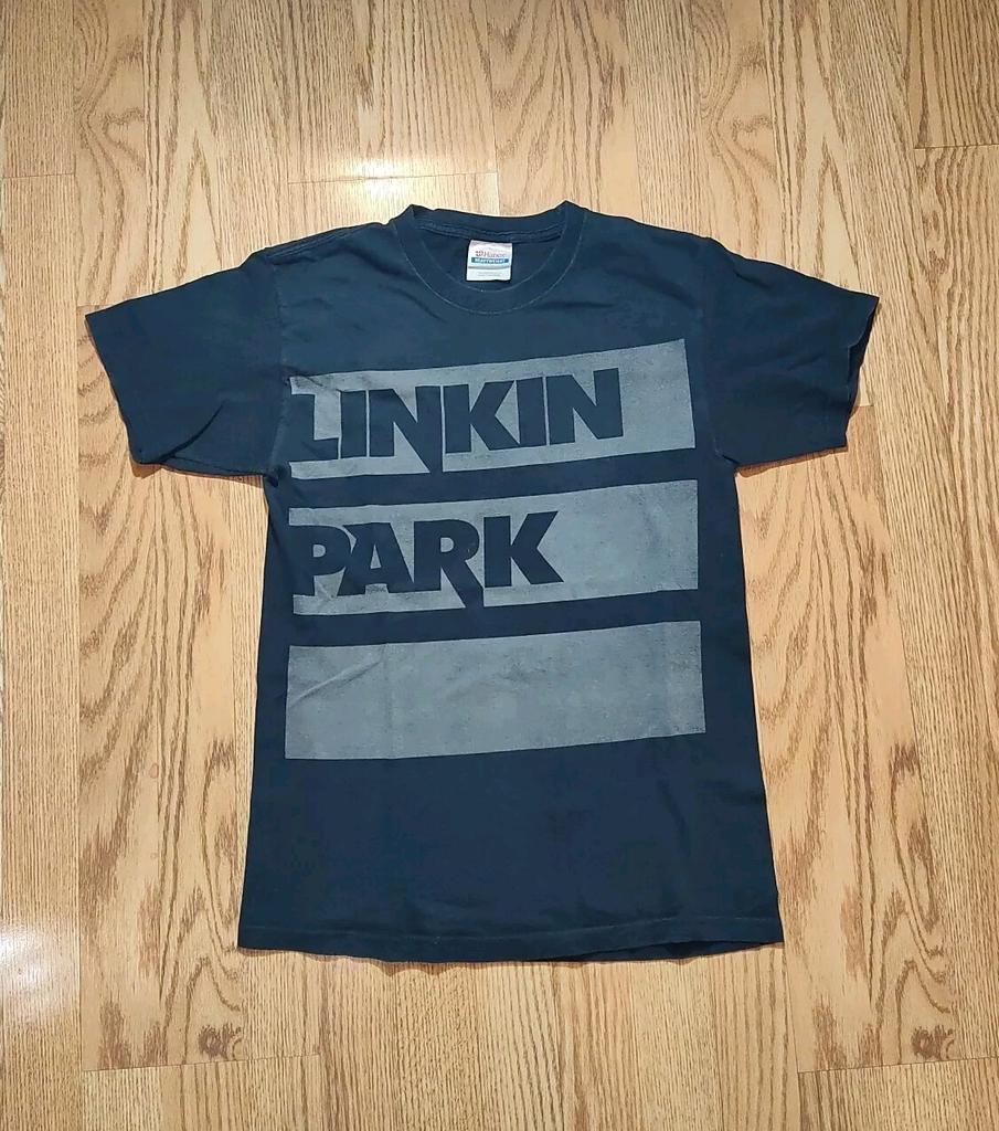 Футболка группы Linkin Park Маленькая Черная Винтажная 2000-х Унисекс Футболка