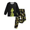 Children's  Boys And Girls Thin Two-piece  Long-sleeved Pants Two-piece