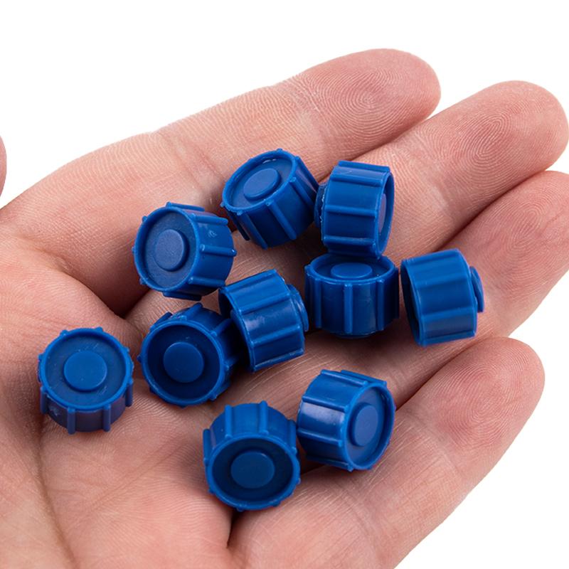 10 шт. колпачок для наконечника шприца с замком Люэра, наконечники для винта шприца, колпачки для дозатора жидкости