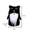 Cute Fall Gnome Figurines Fashion Creative Plush Ornaments Exquisite Pumpkin Black Cat Swedish Elf Dwarf Faceless Old Man Doll