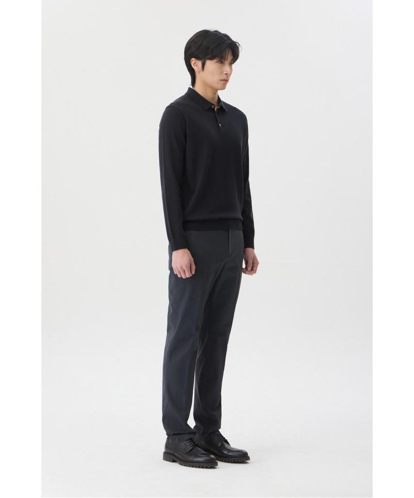 BRENTWOOD [Essentials] Washable Polo Neck Sweater Brwax26211Gyd