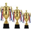 Plastic Model Small Prize Cup Crown Winner Award Trophy Toy  Children Award Prize