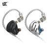 KZ ZAX 1DD+5BA Внутриканальные HIFI Мониторные Музыкальные Проводные Наушники Спорт Игра Android Бас 3.5ММ Сменные Амбушюры