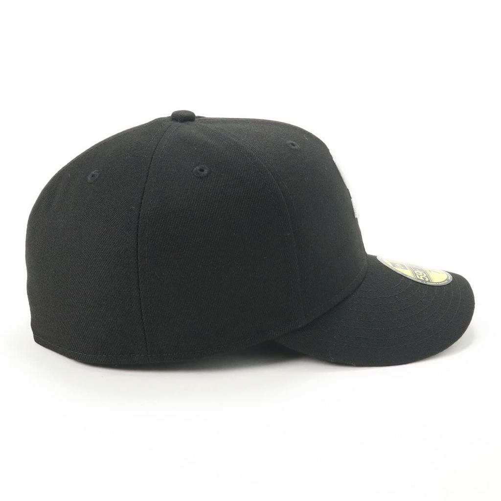 New Era 59FIFTY Chicago White Sox Black Pre-Curved Cap, 62.5cm