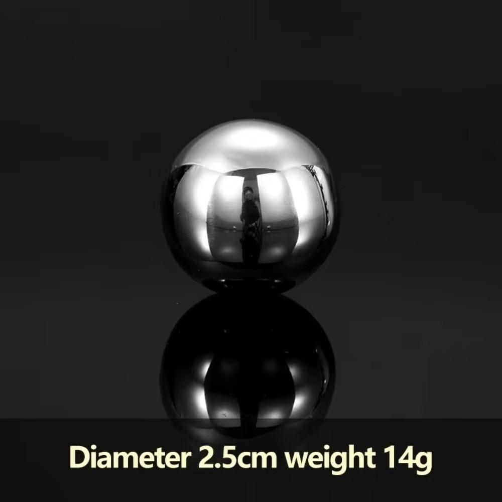 25mm Stainless Steel Ice Cubes Ball Reusable Round Metal Ice Balls New Whiskey Stones Set