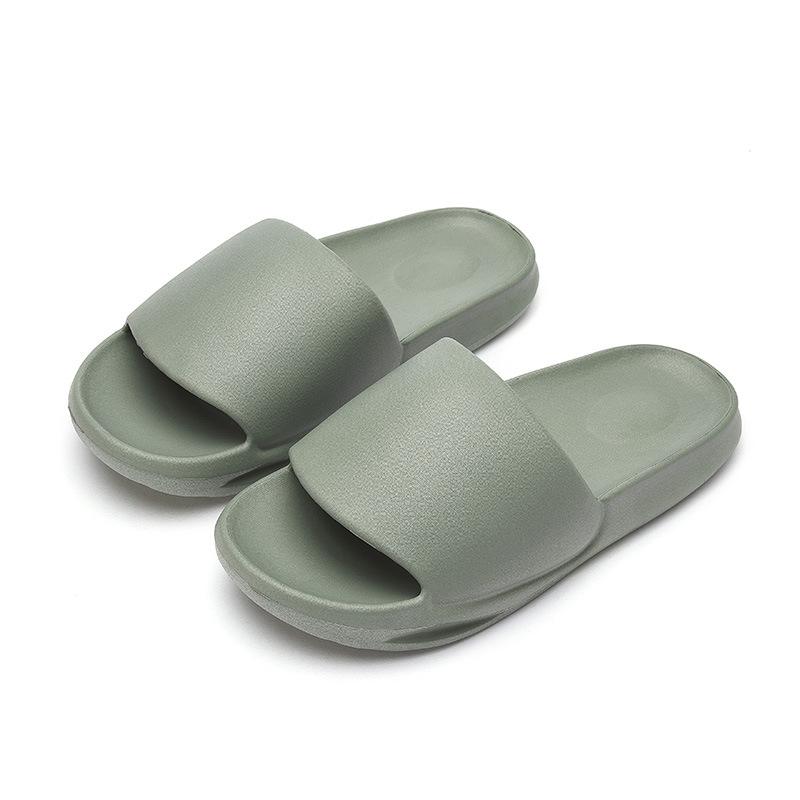 Женские тапочки, мягкие женские/мужские тапочки с толстой подошвой, женские тапочки для ванной комнаты, противоскользящие, бесшумные тапочки с дезодорантом