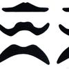 12 Pieces Halloween Mustache Set Costume Accessory for Pretend Play