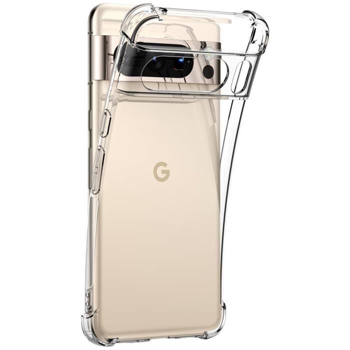 Coque Antichoc pour Google Pixel 8 PRO - Protection Silicone Souple Transparent Phonillico®