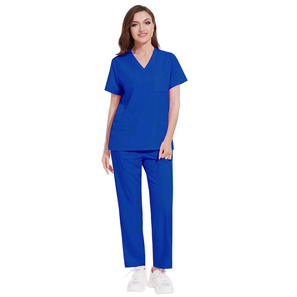 Multicolor Split Nurse & Technician Protective Uniforms