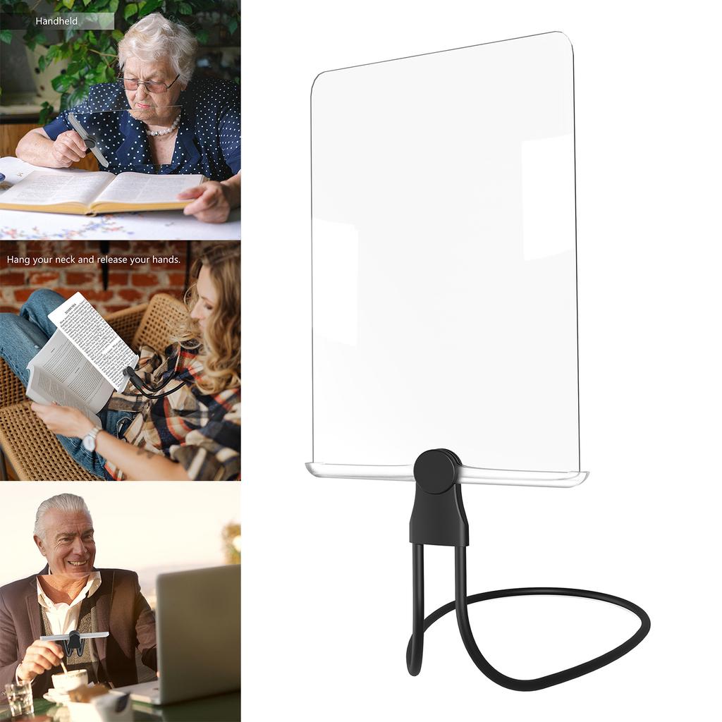 1,8-кратные лупы 9,5x6,7 дюйма для пожилых людей. Полностраничная увеличительная линза для проверки шитья меню.