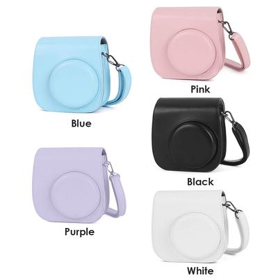 Чехол из искусственной кожи с регулируемым плечевым ремнем для Instax Mini 11 Аксессуары