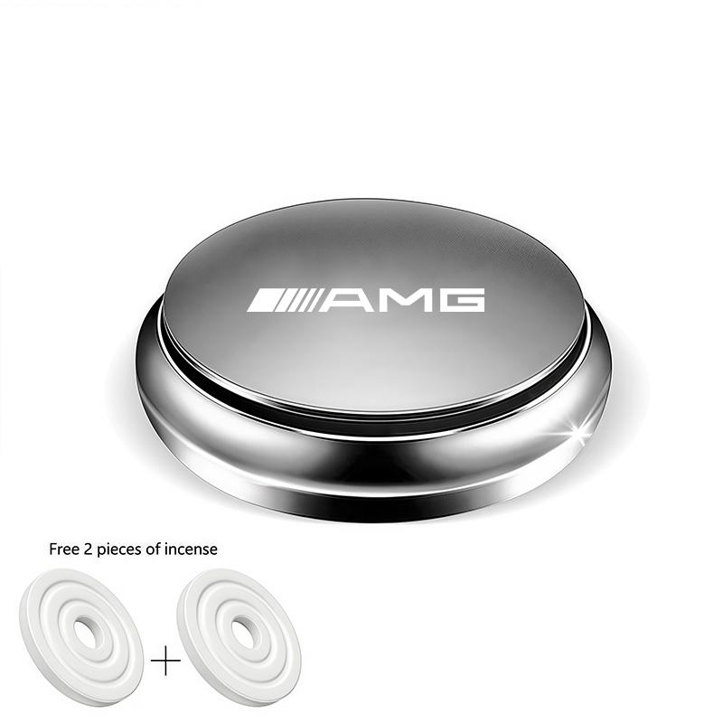 AAVP1 Car Air Freshener Solid Perfume Rotating Aromatherapy Decor For Mercedes Benz AMG GLC W203 W206 W220 W205 W211 W212 W201 C Class