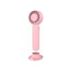 New Customizable Mini Handheld USB Portable Fan 3000mAh Rechargeable 3-Speed Adjustable Foldable Wearable Brushless Household