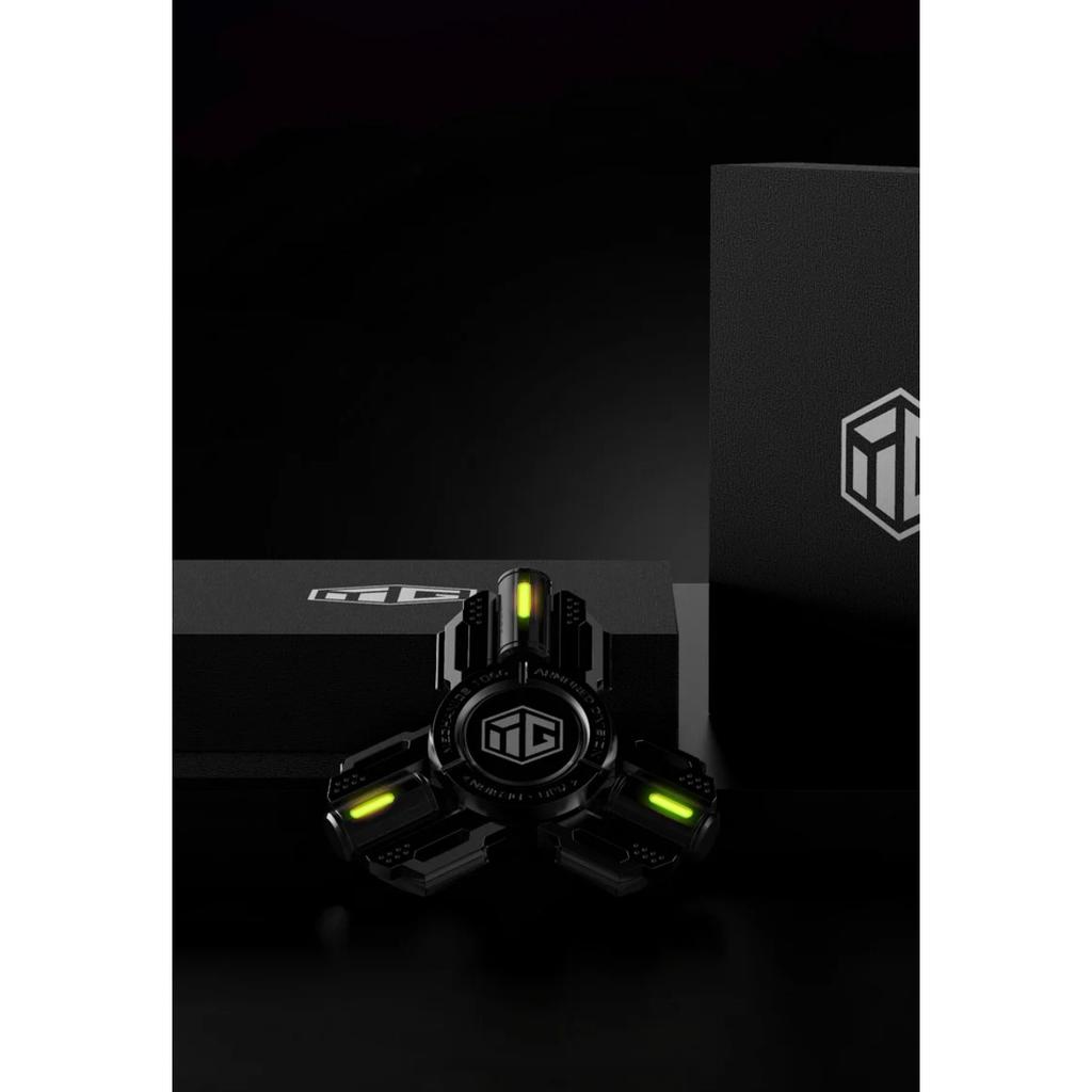 Permanent Glow Fidget Spinner Hand Spinner Alloy Material Long Rotation High Speed EDC Child Adult ADHD Stress Relief Toy Gifts