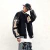 European & American High Street Men's Hip-Hop Baseball Jacket - Spring/Autumn Casual Loose Fit Trend