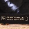 Надежный мужской кожаный ремень GRANDE PELLE Leather Belt 21464 Черный