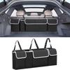 High Capacity Car Trunk Organizer Multi-use Car Seat Back Organizers  For SUV Truck MPV