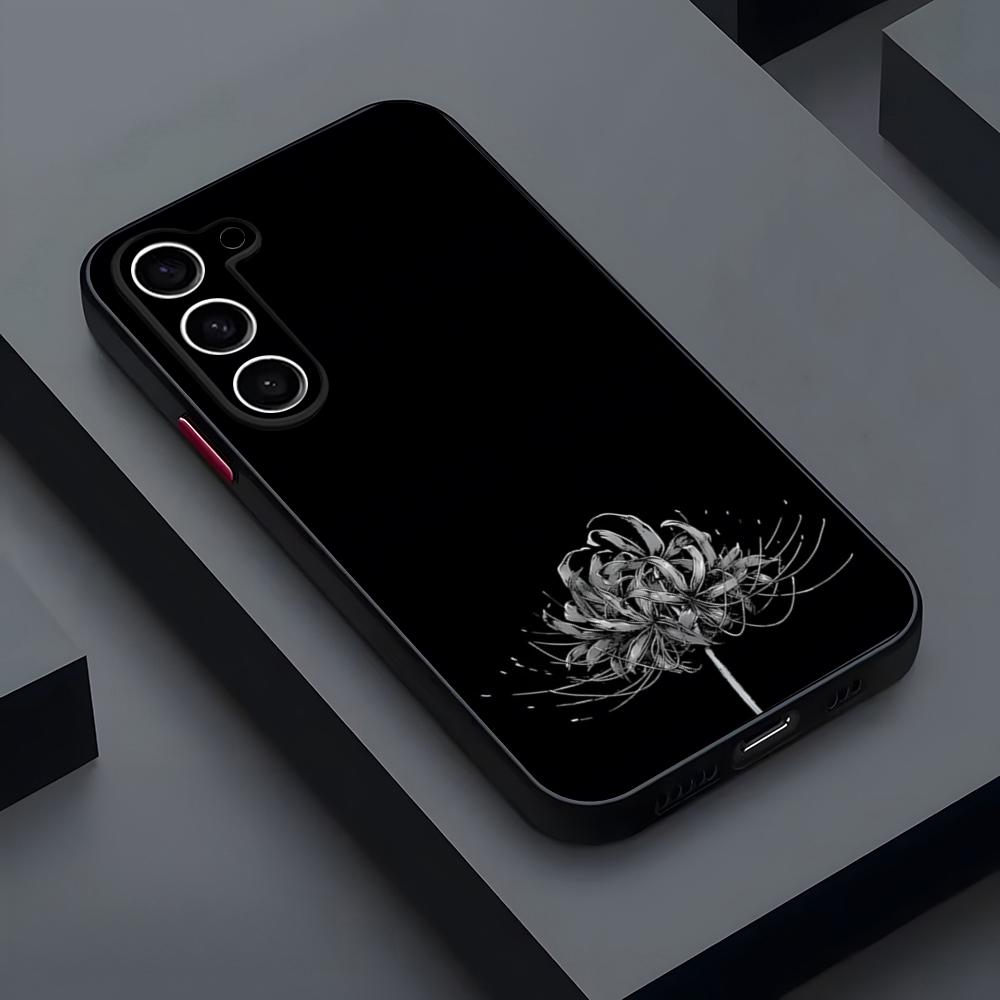 Чехол для телефона Tokyo Ghoul Матовый Прозрачный Для Samsung S25Plus S21fe S22 FE S23 Ultra S24 Plus S25 Роскошная Задняя Крышка