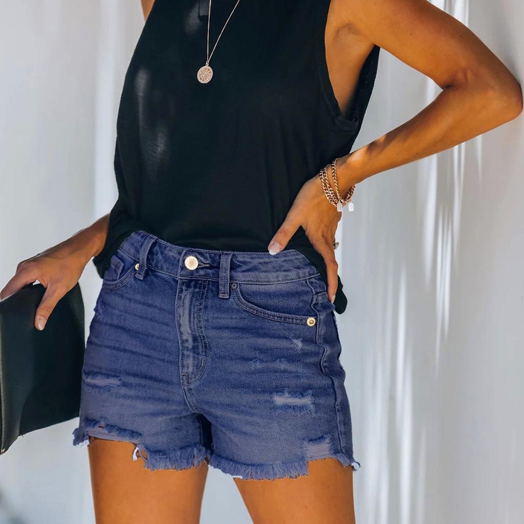 Женские легкие шорты, повседневные модные шорты, сексуальные джинсовые шорты