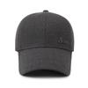 Men'S New Winter Thermal Cap Middle-Aged And Elderly Plaid Cold-Proof Cap Ear Cap Fleece Thickened Baseball Hat