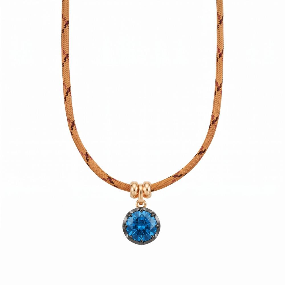 Handmade Chain Pendant Necklace Vintage Boho Necklace Statement Cord Chain Necklace Daily Wear