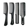 Черный гребень для стрижки волос Пластиковый парикмахерский гребень Парикмахерские профессиональные парикмахерские расчески для мужчин/женщин
