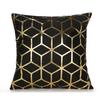 Hot Stamping Pillowcase Nordic Ins Style Indian Feather Pineapple Gold Cushion Nordic Simple