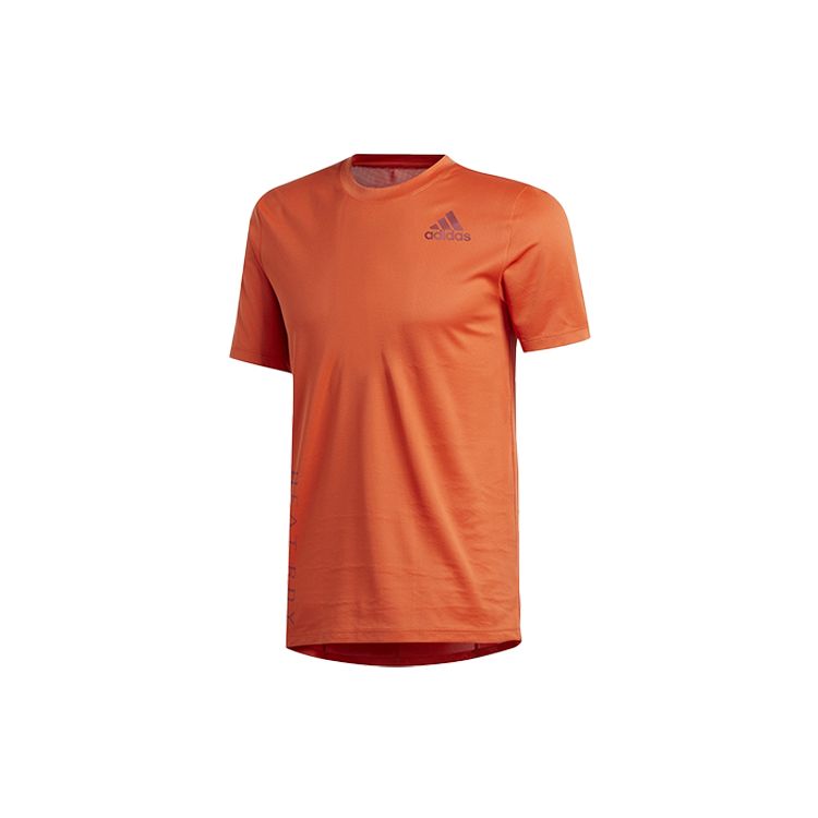 Adidas Training Sports Round Neck Short Sleeve T-Shirt Men Tops Glory-Amber FM2095