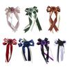 8Pcs Silk Flower Bowknots for Wedding Automobile Glasses Festival Embellishments