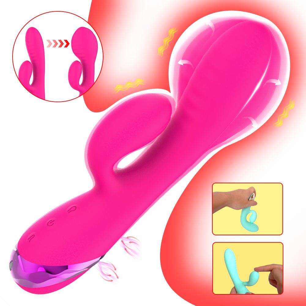 Товары для взрослых Кролик Надувной Вибратор Надувная Головка G-Spot Стимуляция Сосков Женский Клиторальный Мастурбация Фаллоимитатор Пары Оргазм Секс-Игрушки