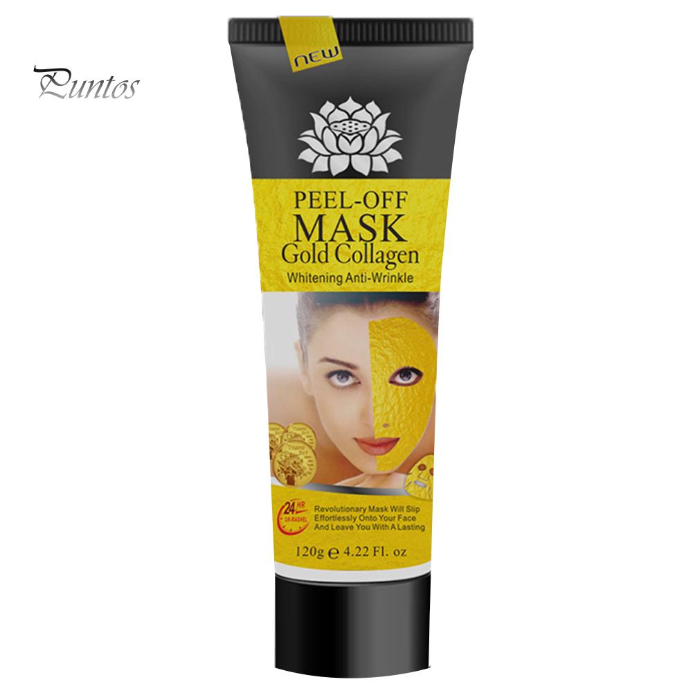 Puntos Skin Care Gold Collagen Peel Off Face Mask Anti Aging Wrinkle Blackhead Remove
