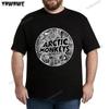Футболка мужская с круглым вырезом горячая распродажа новинка лето Arctic Monkeys Рок-музыкальная группа винтажные футболки мужская хлопковая футболка большего размера