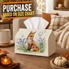 1pc Fox & Bubble Flower Tissue Box with Bubble Flower Lid - Fox-Shaped Napkin Holder, Tissue Dispenser Suitable for Kitchen, Car, Living Room, - Styli